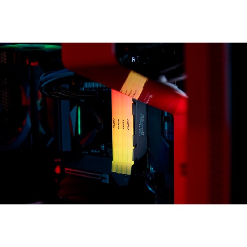 Модуль пам'яті для комп'ютера DDR4 16GB (2x8GB) 4600 MHz Renegade RGB Kingston Fury (ex.HyperX) (KF446C19RB2AK2/16)