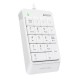 Клавіатура A4Tech FK13P White