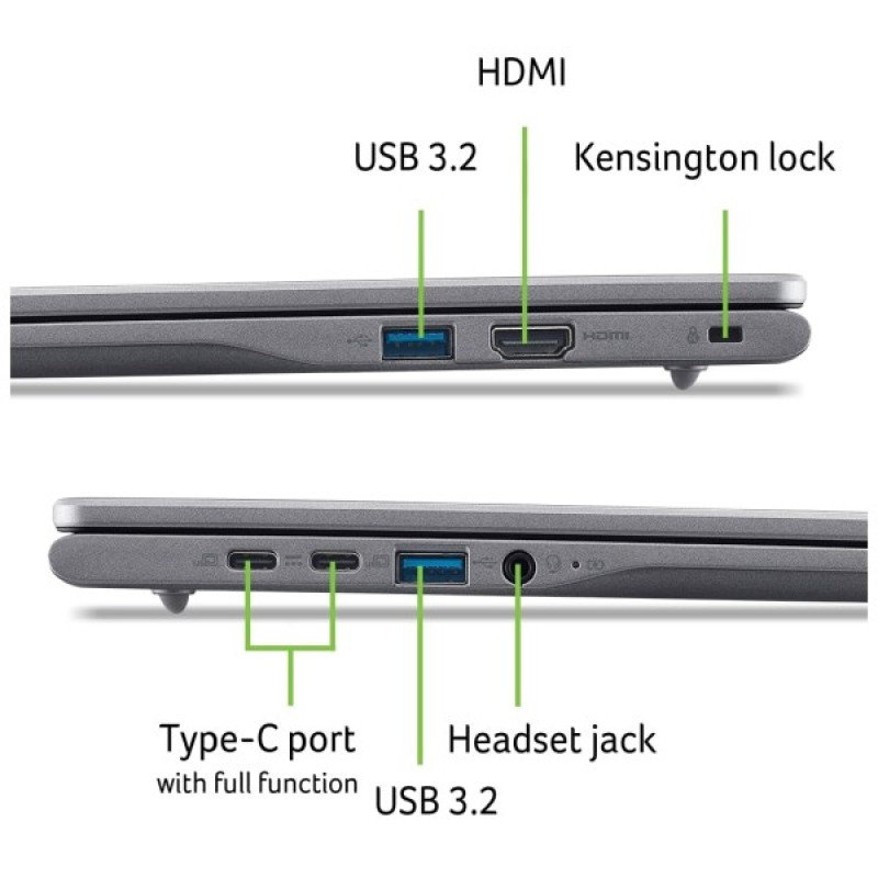 Ноутбук Acer Chromebook Plus CB516-1H (NX.JCLEU.003)