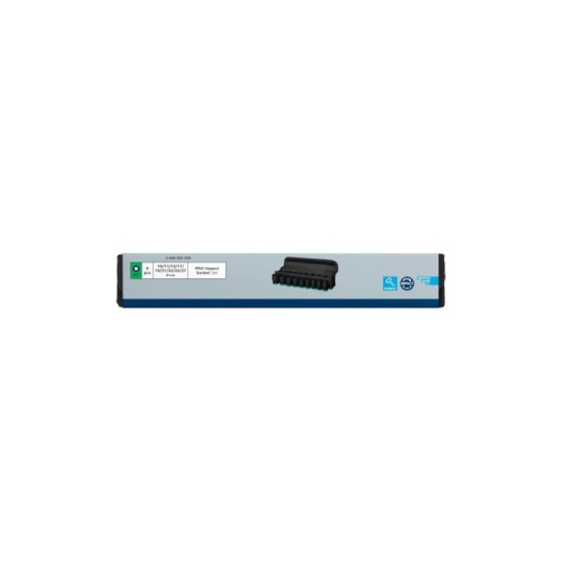 Набір головок Bosch Professional ударних торцевих Standart 9шт, 1/2" (2.608.003.038)