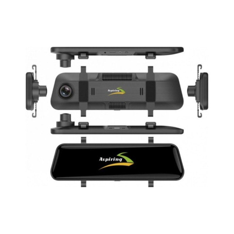 Відеореєстратор Aspiring Maxi 4 Speedcam, WIFI, GPS, 4K, X2 Camers (MA1050WSPC)