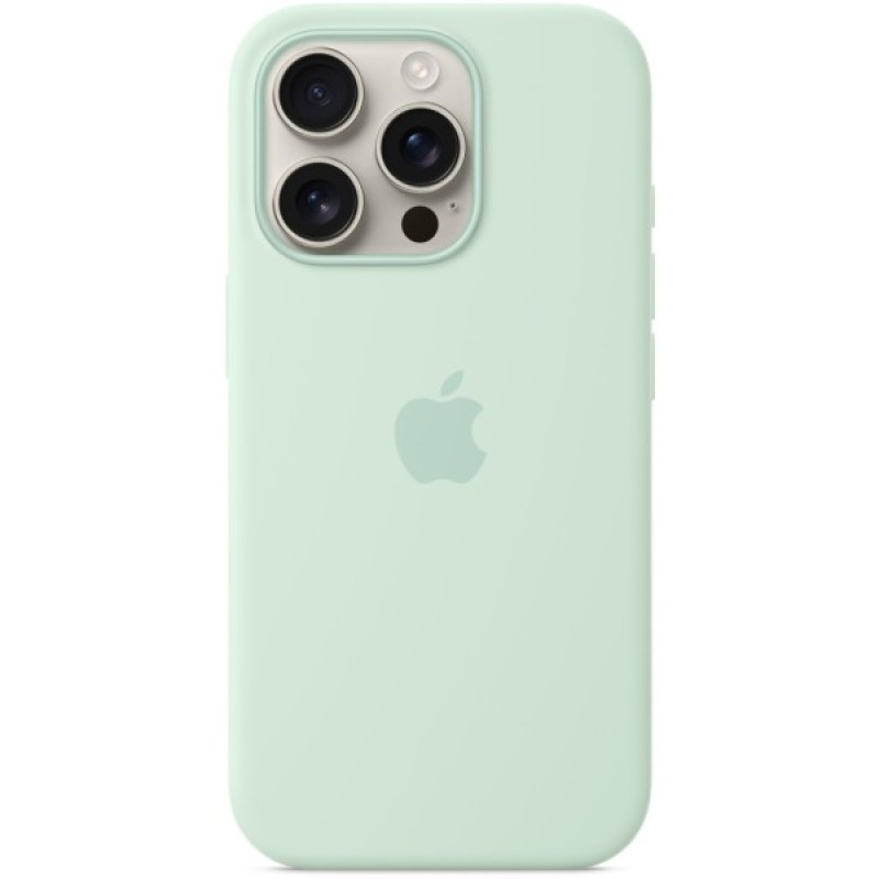 Чохол до мобільного телефона Apple iPhone 16 Pro Silicone with MagSafe - Aquamarine Model A3315 (MDG04ZM/A)