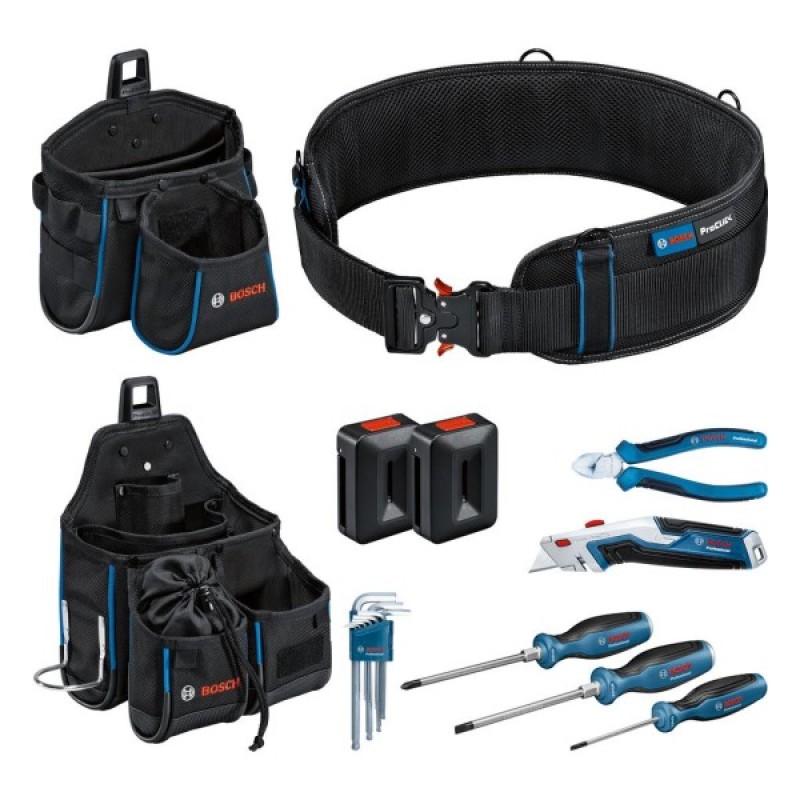 Сумка для інструмента Bosch Professional GWT2, GWT4 + 9 предметів (1.600.A02.H5C)