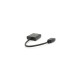 Перехідник HDMI M to VGA F + Audio 0.1m 4K/2K black Voltronic (YT-C-HDMI(M)/VGA(F)+AUX-B)