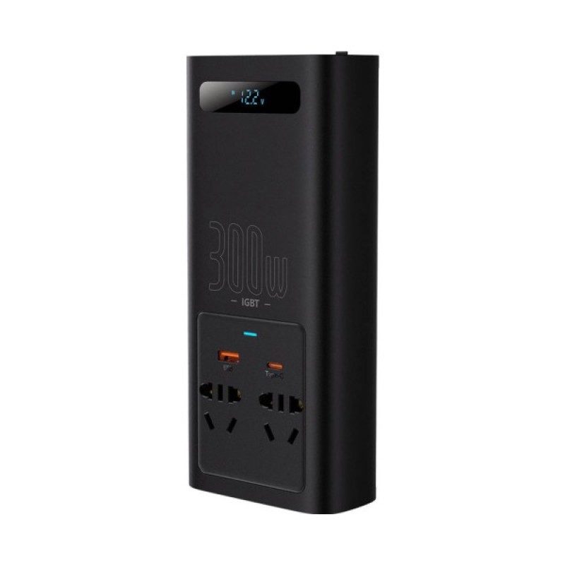 Автомобільний інвертор 12V/220V 500W IGBT Baseus In-car Inverter Baseus (CGNB010101)