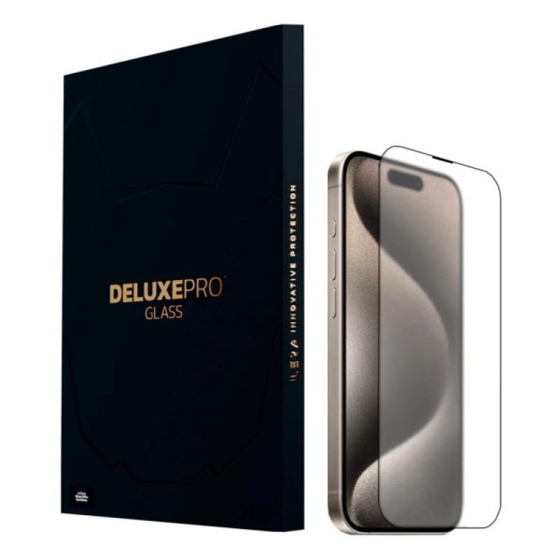 Скло захисне iLera DeLuxe Frosted iPhone 15 Pro Max (ILFRDL15PRMX)