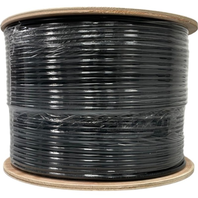 Кабель мережевий GEAR UTP 305м, cat.5e, CU, 4*2*0,51, PVC+PE, outdoor, steel wire (GEC-UTPCUOUTSC051305)