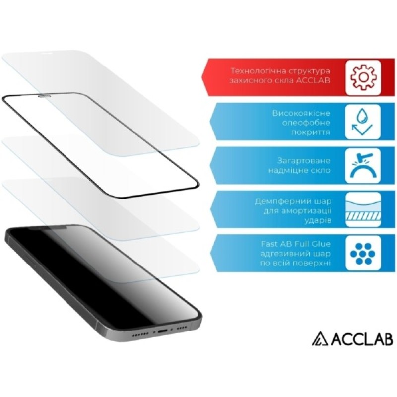 Скло захисне ACCLAB Full Glue Infinix Hot 30 Play Black (1283126589591)