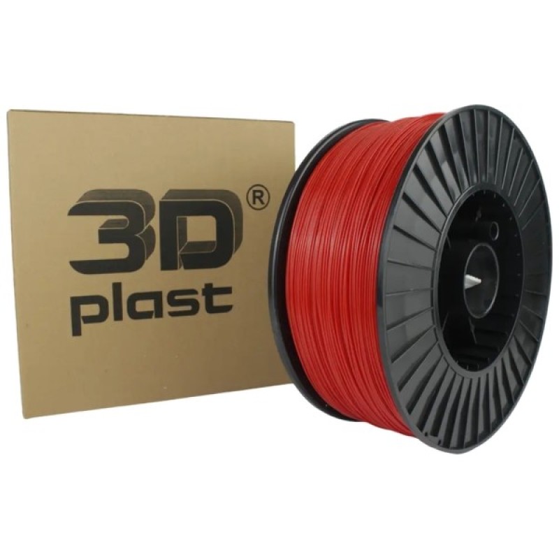Пластик для 3D-принтера 3Dplast PETG 1.75мм, 3кг, red (3DPTG1753RED)