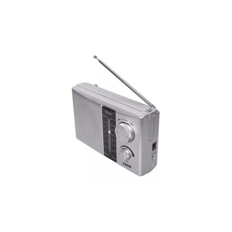 Портативний радіоприймач N'oveen PR451 Silver (RL072909)
