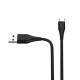 Дата кабель USB 2.0 AM to USB-C 1.0m black ColorWay (CW-CBUC026-BK)