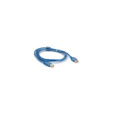 Кабель для принтера USB 2.0 AM/BM 1.5m ferrite blue Ritar (YT-AM/BM-1.5TTR)