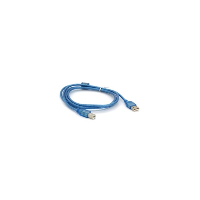 Кабель для принтера USB 2.0 AM/BM 1.5m ferrite blue Ritar (YT-AM/BM-1.5TTR)