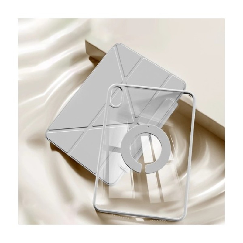 Чохол до планшета BeCover Ultra Slim Origami Flex Apple iPad Air 11" M2/M3 (2024/2025) Beige (712976)