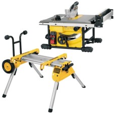 Циркулярна пила DeWALT 1850 Вт, 5800 об/хв, 210х30 мм, + стіл DE7400 (DWE7485RS)