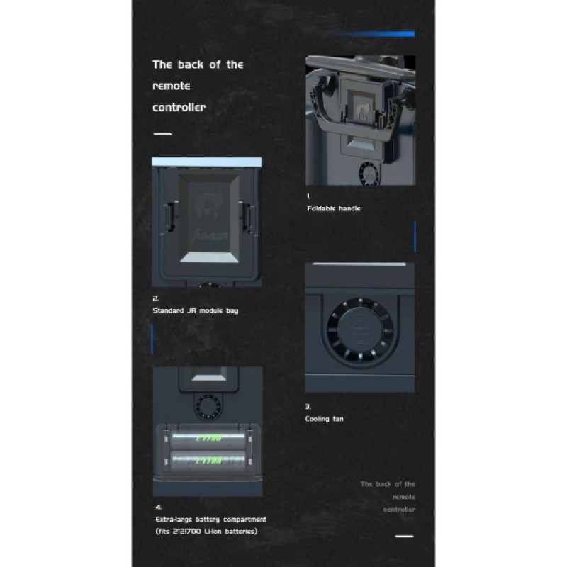Пульт управління для дрона Jumper T14 ELRS 915 HALL (C10097)