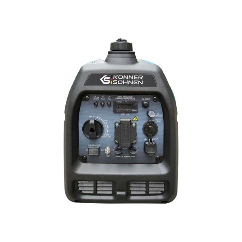 Генератор Konner&Sohnen інверторний KS 3100i S, 230В, 3.1кВт, ручний тартер, 21.5кг (KS3100IS)