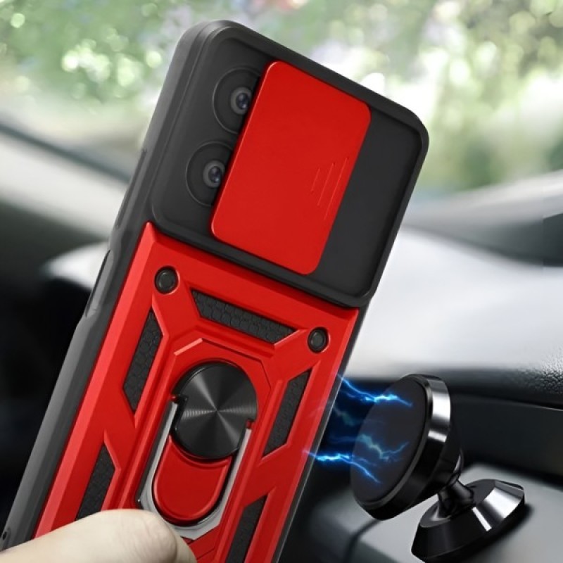 Чохол до мобільного телефона BeCover Military Poco M6 Pro 4G Red (710940)