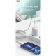Дата кабель USB 2.0 AM to Lightning 1.0m braided Zebra XO (NB235_L_White)