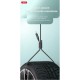 Дата кабель USB 2.0 AM to Lightning 1.0m braided Zebra XO (NB235_L_White)