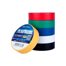 Ізоляційна стрічка CHNT 0.16мм*18мм*10м Blue, 600v, temp -5°С/+ 80°С, 10 шт. (0,16мм*18мм*10м-Bl)