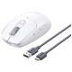 Мишка Ugreen MU103 Wireless/Bluetooth White (15629)