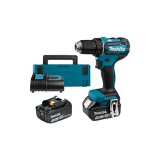 Шуруповерт Makita DDF485SFJ 18V, 3Ah, 27-50Нм 0-500/0-1900 об/хв, кейс (DDF485SFJ)