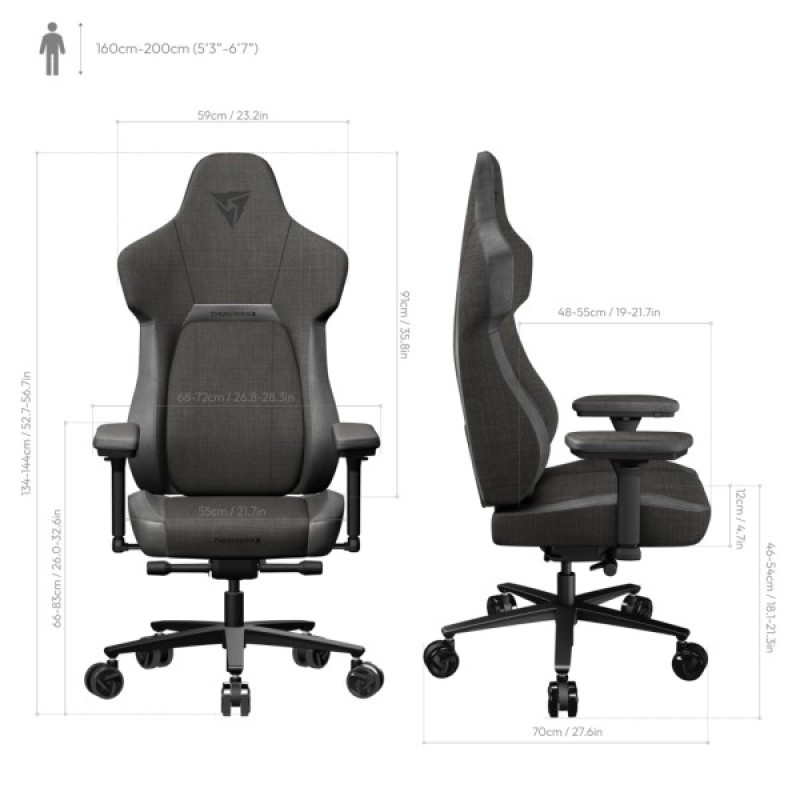Крісло ігрове TX3 Core Loft Black (TEGC-2056101.11)