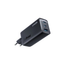 Зарядний пристрій Anker PowerPort 737 GaNPrime 120W 2xUSB-C PD + 1xUSB-A PIQ PPS/DPDS Black (A2148313)