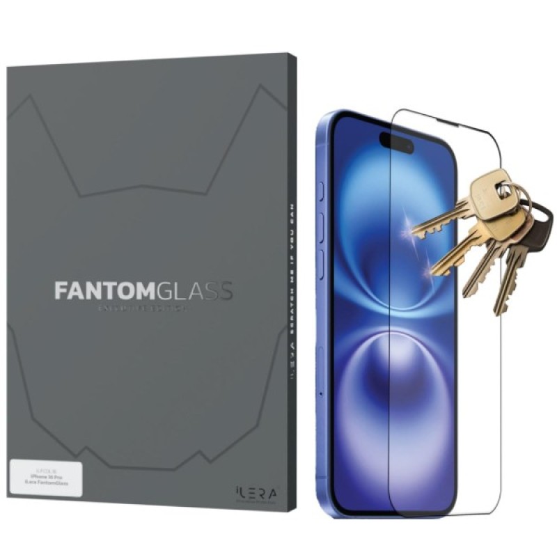 Скло захисне iLera Fantom Glass iPhone 16 Pro (ILFANT16PR)