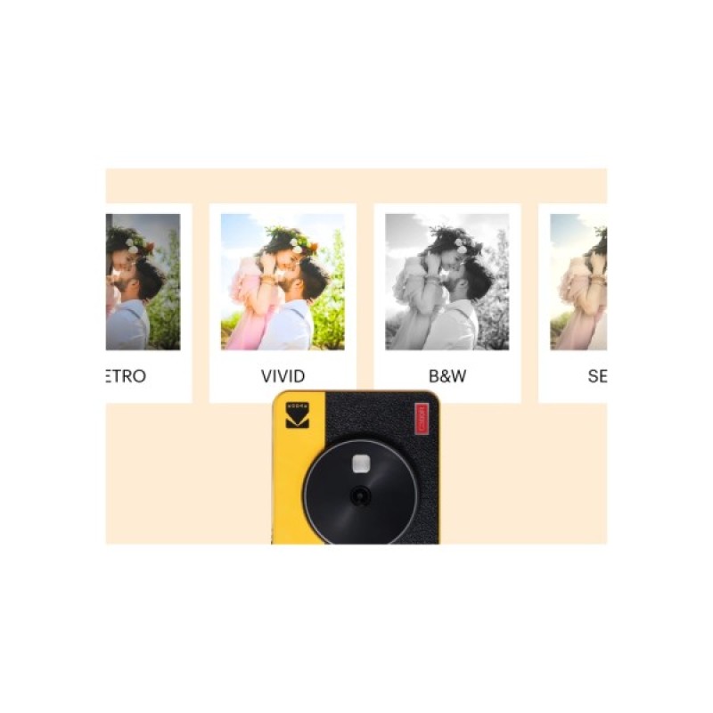 Цифровий фотоапарат Kodak Mini Shot 3 Retro Yellow (C300R)