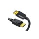 Кабель мультимедійний DisplayPort to DisplayPort 2.0m v1.4 8K60Hz Choetech (XDD01-V1-BK)
