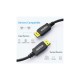 Кабель мультимедійний DisplayPort to DisplayPort 2.0m v1.4 8K60Hz Choetech (XDD01-V1-BK)