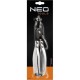 Кліщі Neo Tools для хомутів, 0-45мм, 210мм, самозажимні (11-222)