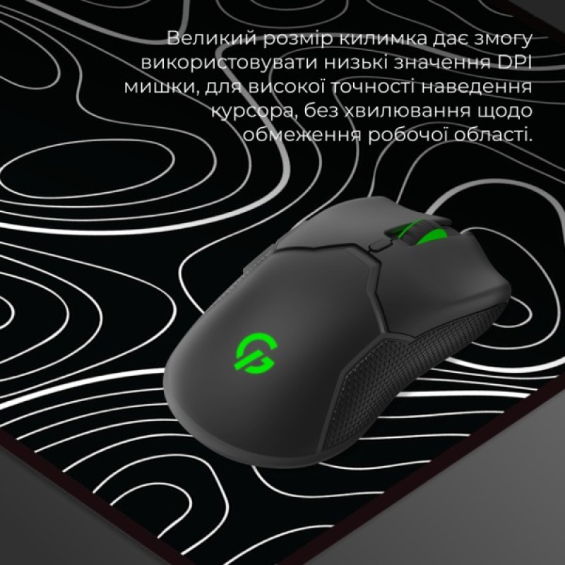Килимок для мишки GamePro Speed/Control White (MP275AB)