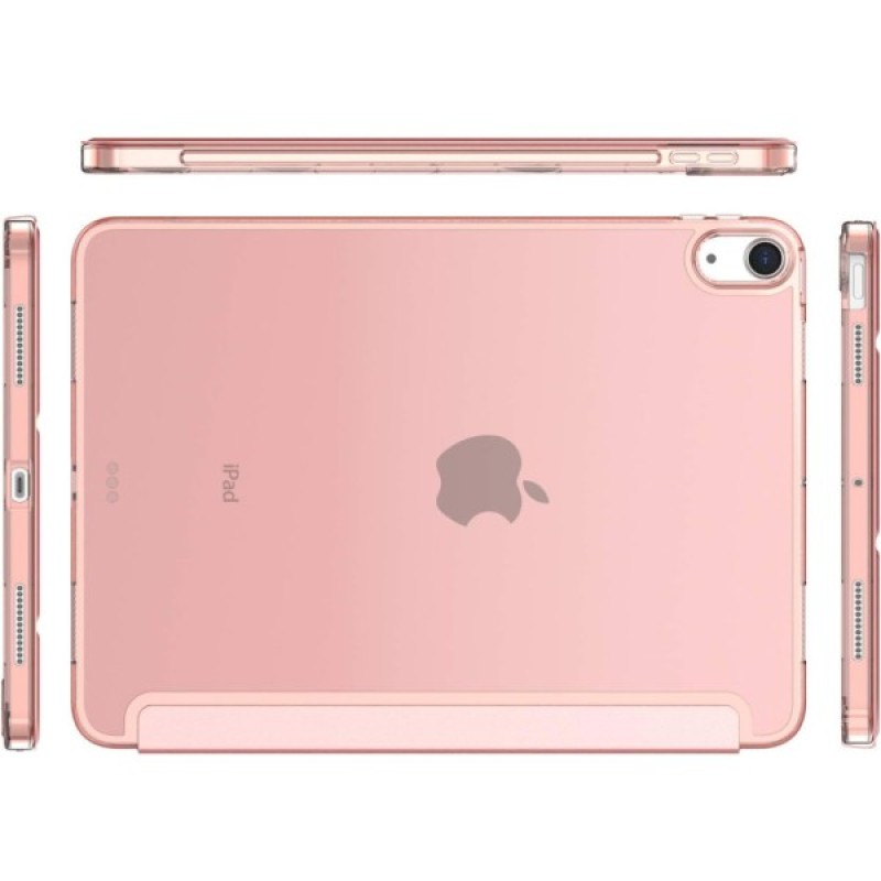 Чохол до планшета BeCover Tri Fold Hard Apple iPad Air 4 10.9 2020/2021 Pink (709660) (709660)