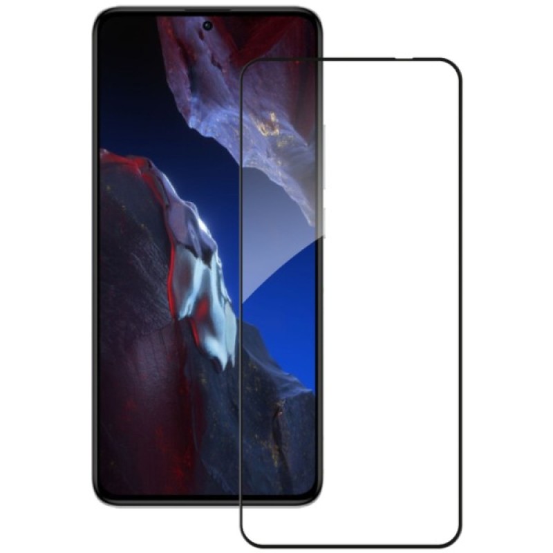 Скло захисне ACCLAB Full Glue Xiaomi PocoF5 Pro Black (1283126589959)