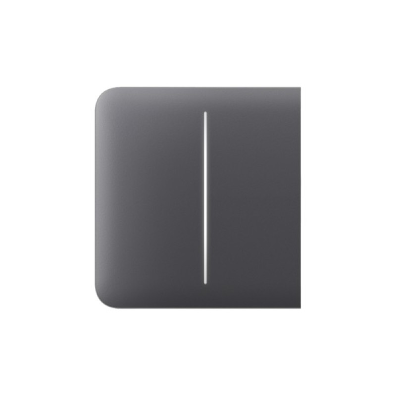 Накладна панель Ajax SideButton б/2-gang graphite