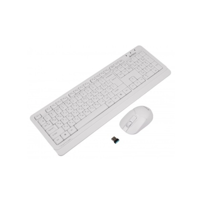 Комплект A4Tech FG1012 Wireless White