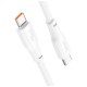 Дата кабель USB-C to USB-C 1.0m 240W TPE X93 white HOCO (6931474790736)