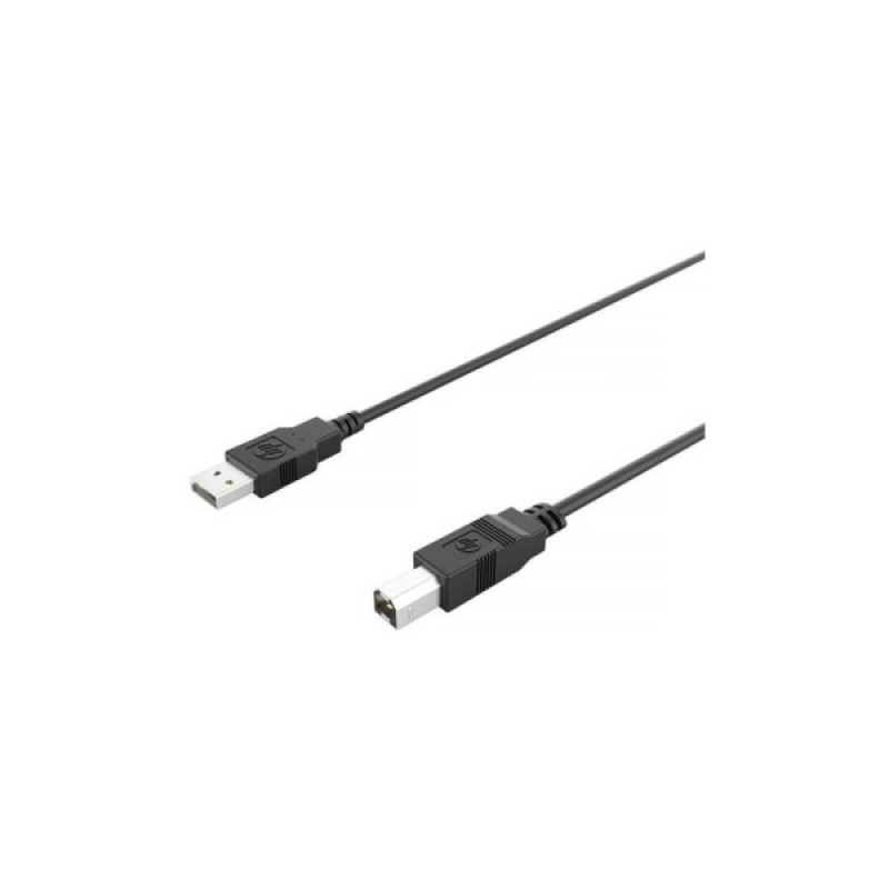 Кабель для принтера USB 2.0 AM/BM 3.0m black HP (DHC-PT100-3M)