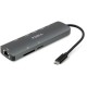 Концентратор Vinga USB-C 3.1 to HDMI+RJ45_1Gbps+3xUSB3.0+SD/TF+PD100W (VHYC8)