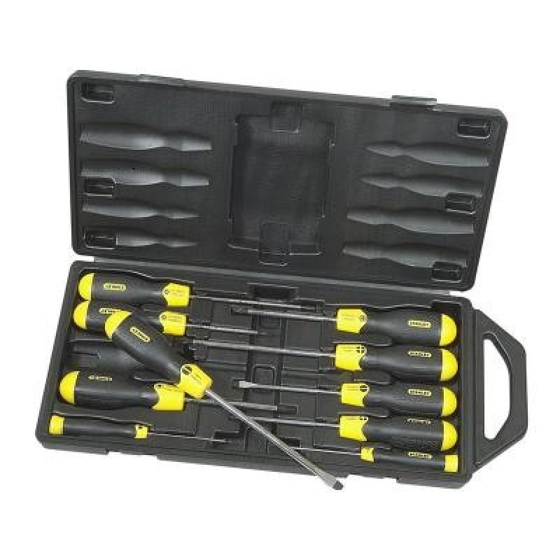 Набір інструментів Stanley отверток CUSHION GRIP 10 шт. (2-65-014)