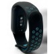 Ремінець до фітнес браслета BeCover Vents Style для Xiaomi Mi Smart Band 9 Black-Blue (711982)