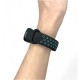Ремінець до фітнес браслета BeCover Vents Style для Xiaomi Mi Smart Band 9 Black-Blue (711982)