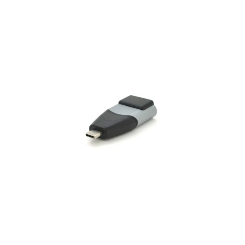Перехідник USB-C M to VGA F black Voltronic (YT-A-Type-C(M)/VGA(F)-B/27017)