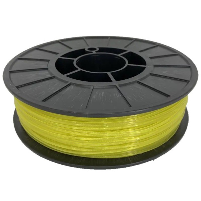 Пластик для 3D-принтера 3Dplast PLA 1.75мм, 0.85кг, transparently-yellow (3DPLA17508CYL)