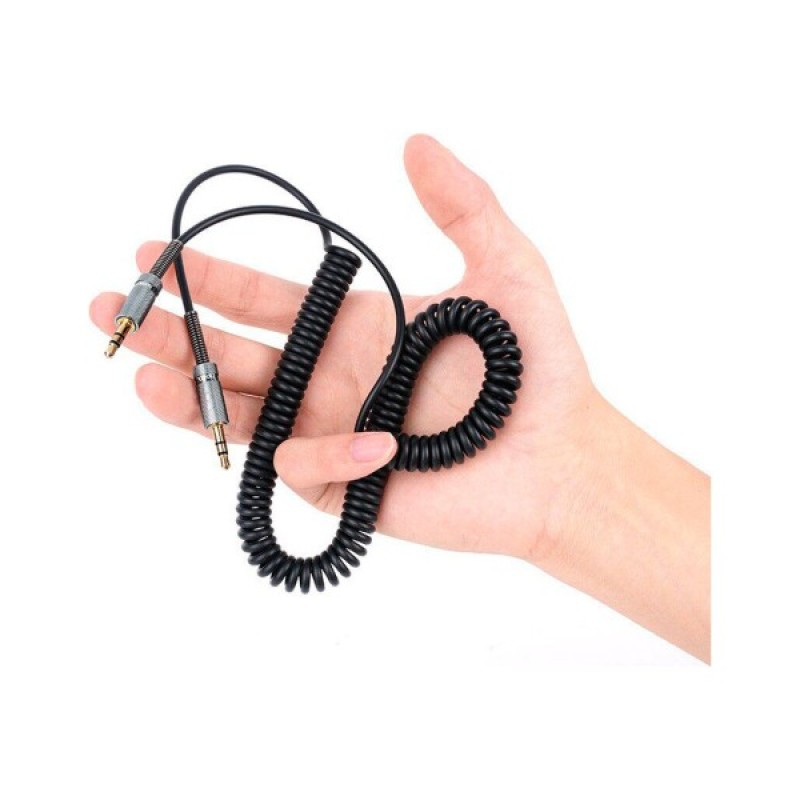 Кабель мультимедійний 3.5mm M to 3.5mm M 3.0m UPA31 Cindy spring AUX Black HOCO (6942007631235)