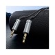 Кабель мультимедійний 3.5mm M to 3.5mm M 3.0m UPA31 Cindy spring AUX Black HOCO (6942007631235)