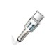 Дата кабель USB-C to USB-C 2.0 mCafule Metal PD 100W white Baseus (CATJK-D02)